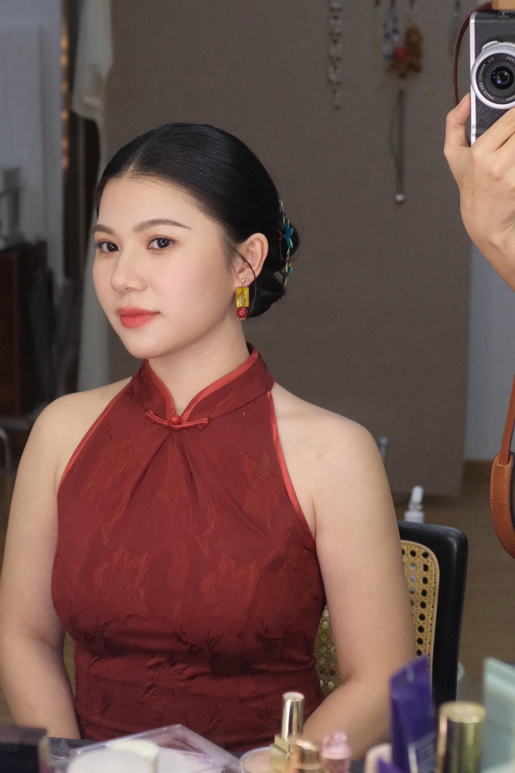 中式浪漫 点翠。