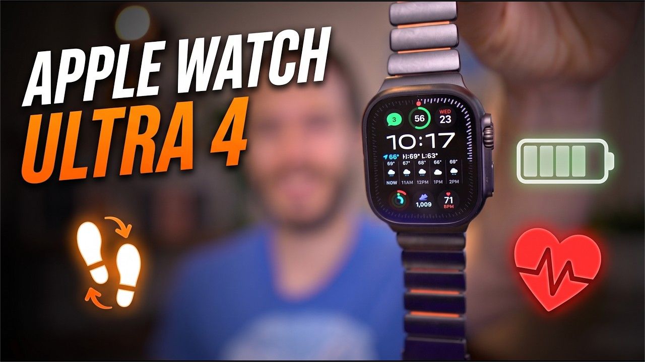 苹果Apple Watch Ultra 4 - 评测！