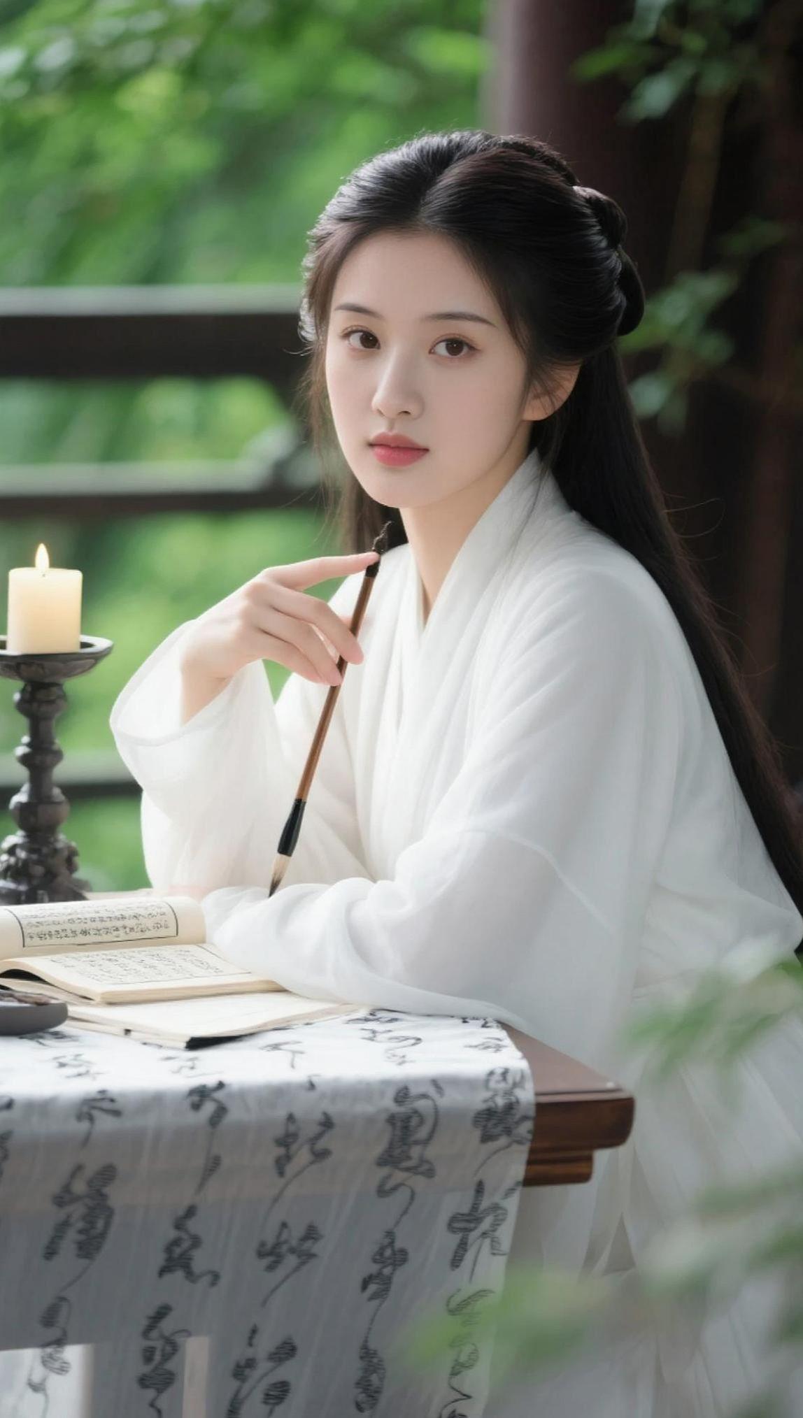 AI国风写意写真 抖音ai创作 红楼梦插曲 复古风格