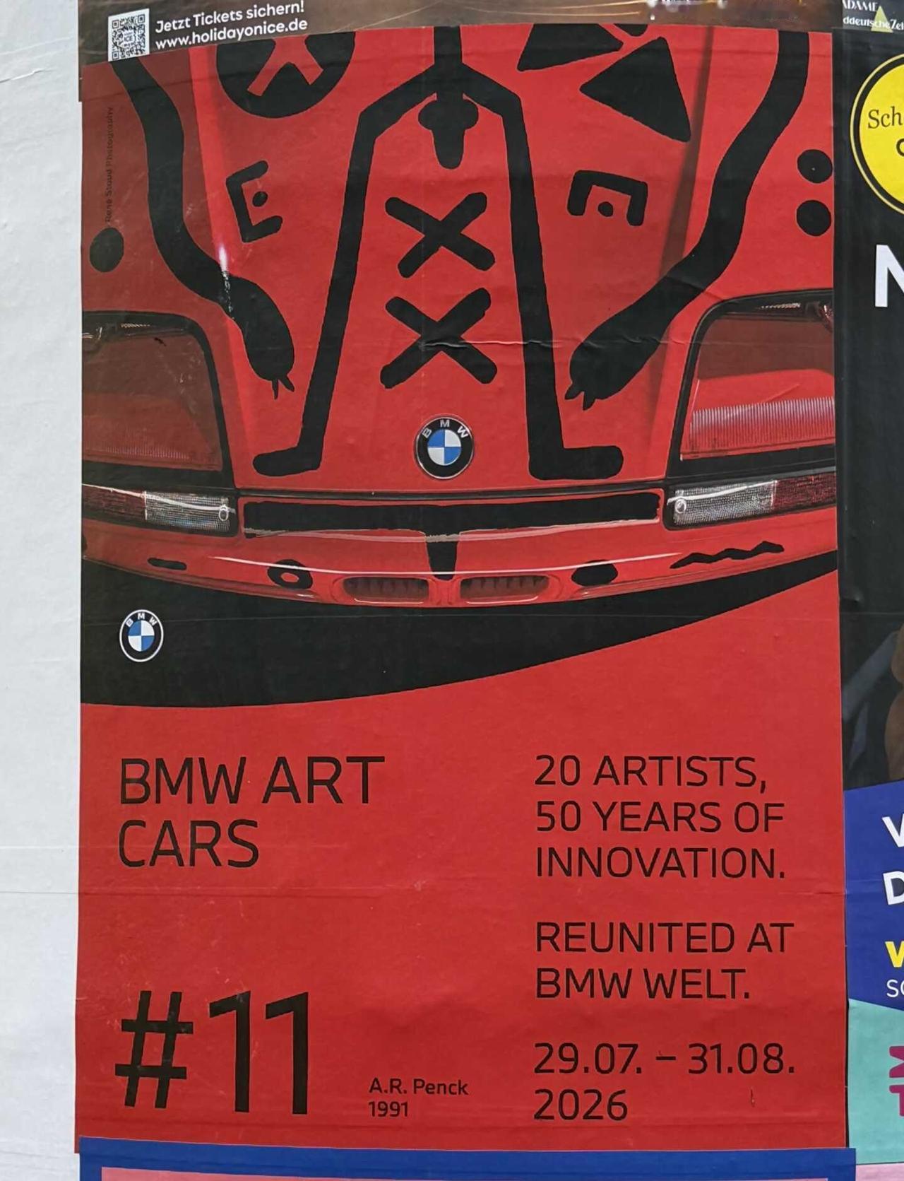 🇩🇪慕尼黑｜八月宝马世界Art Cars大集结！
宝马艺术车 50 周年特别