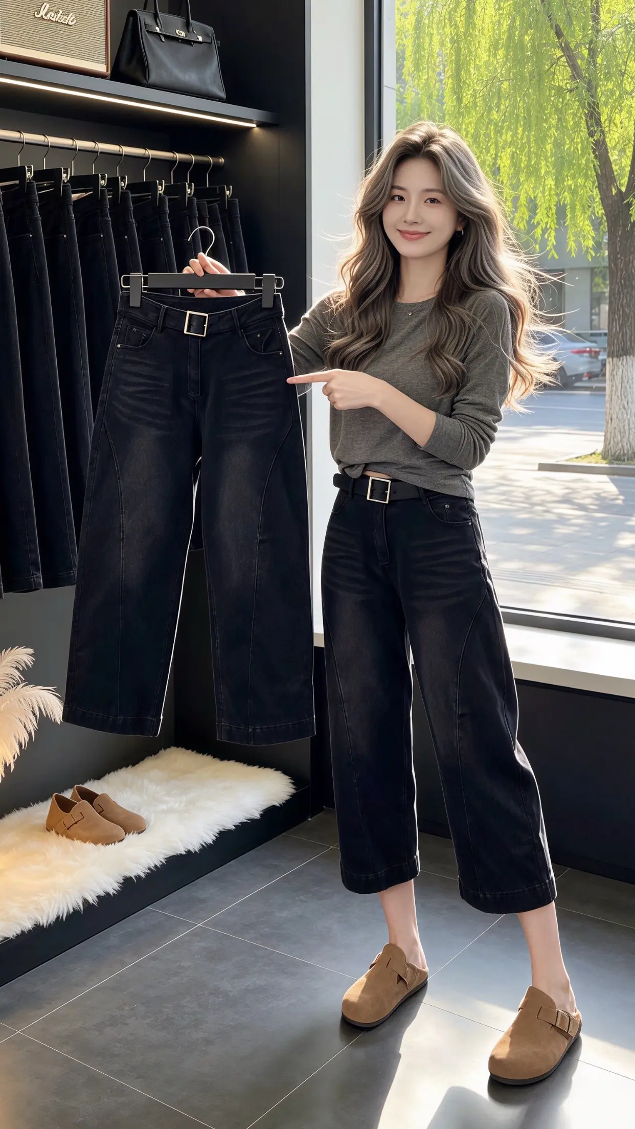 怎么将牛仔裤穿出高级感 百搭神裤人手一条 一条牛仔裤搞定一周穿搭 梨型...