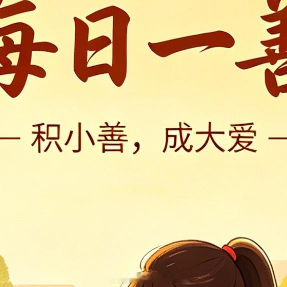 0000每日一善提醒孩童避让车流，守护一路平安，积攒日常小美好。0000 