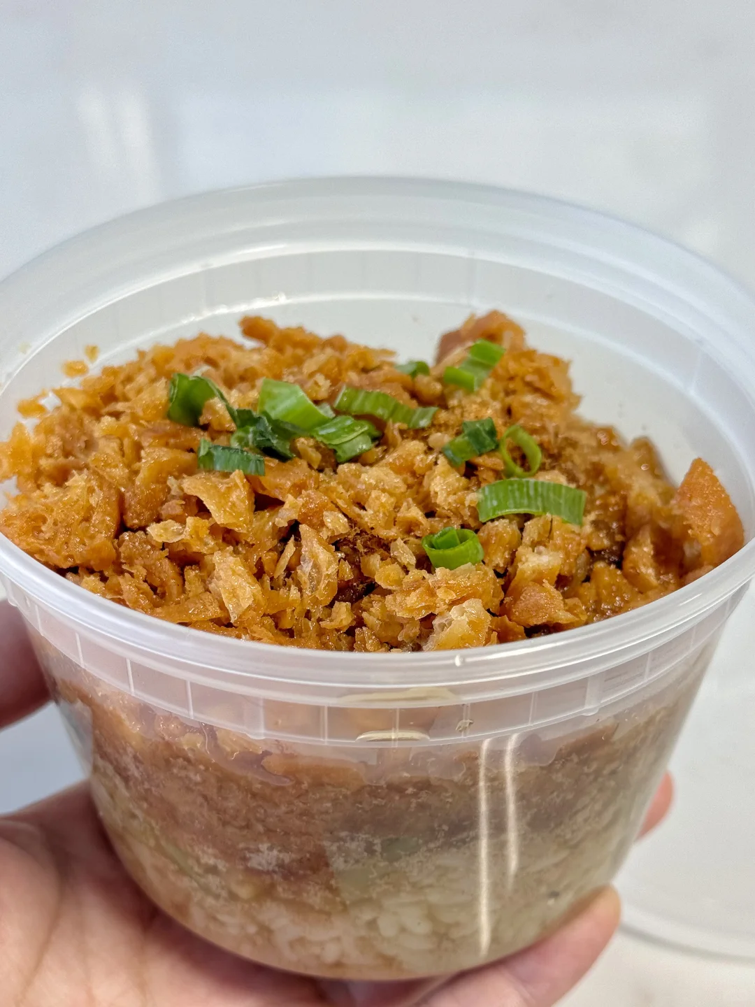 紐約 加上肉沫的溫州糯米飯 巨巨巨好吃啊！