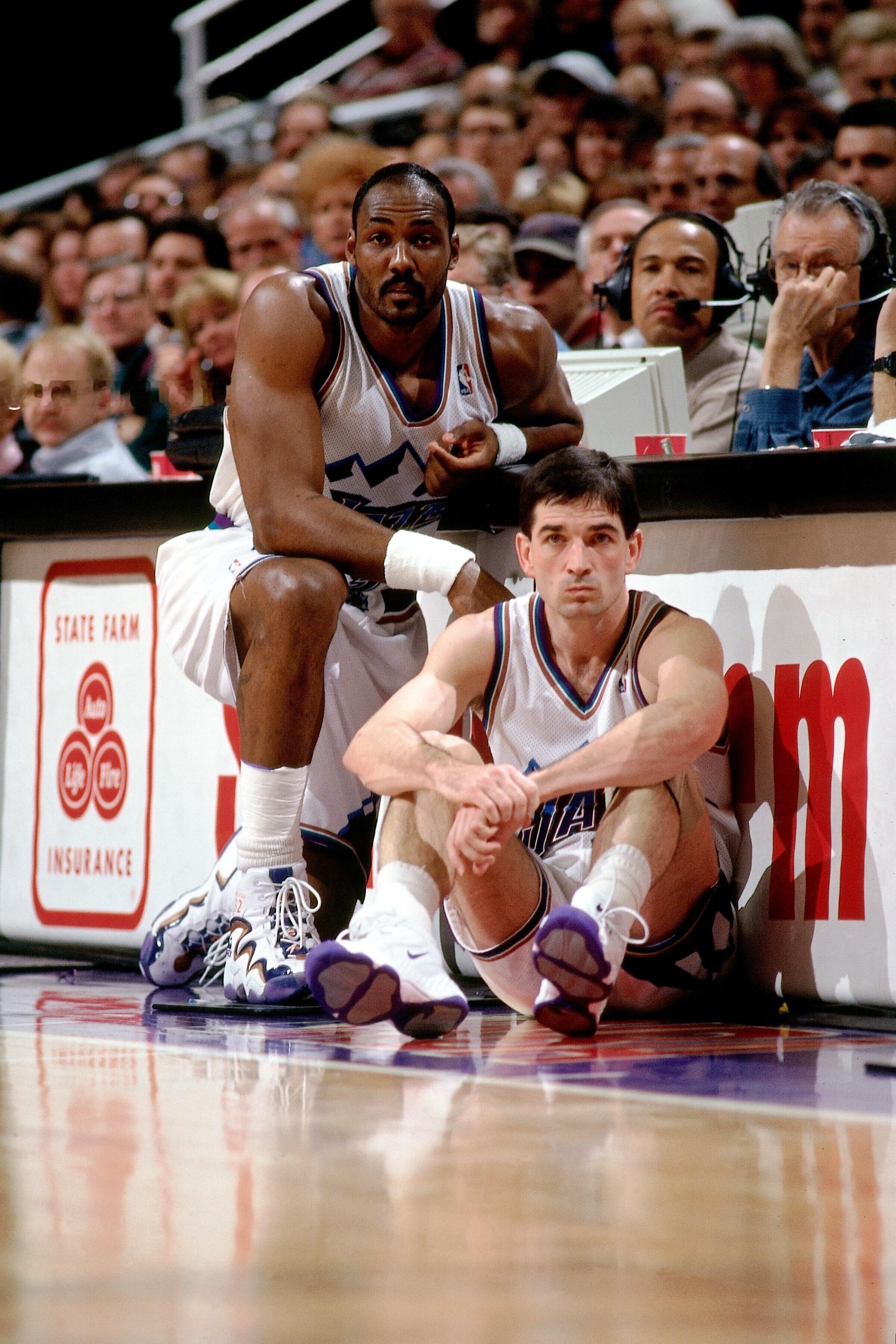 Karl Malone & John Stocktonnba卡尔马龙约翰斯托克顿