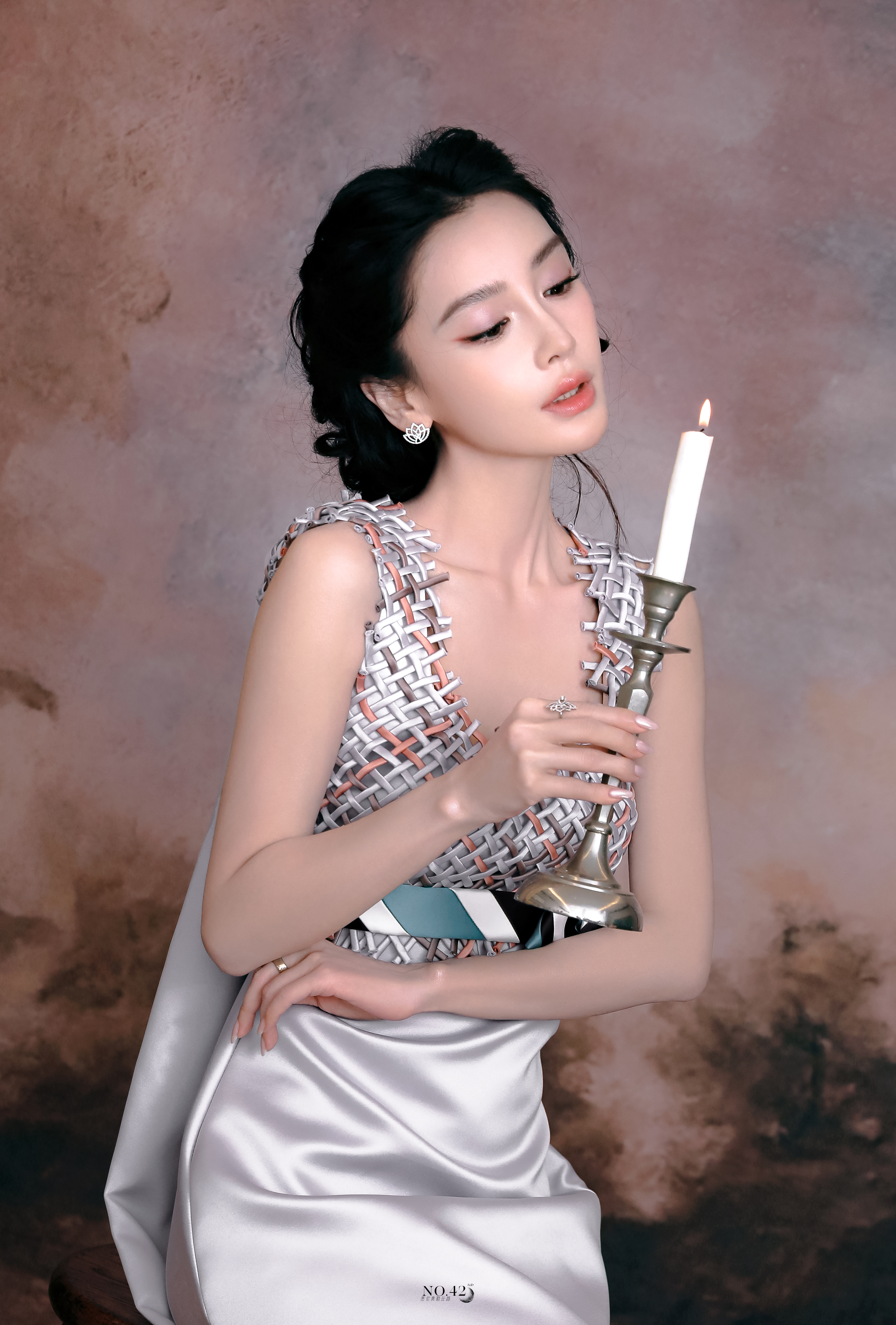 油画少女angelababy ​​​
