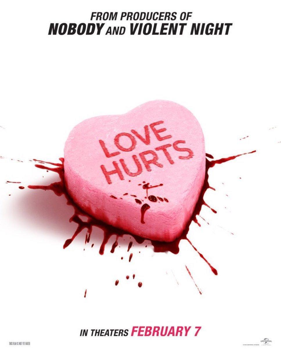 关继威和吴彦祖主演的动作片《LOVE HURTS》，北美定档2025年2月7日。