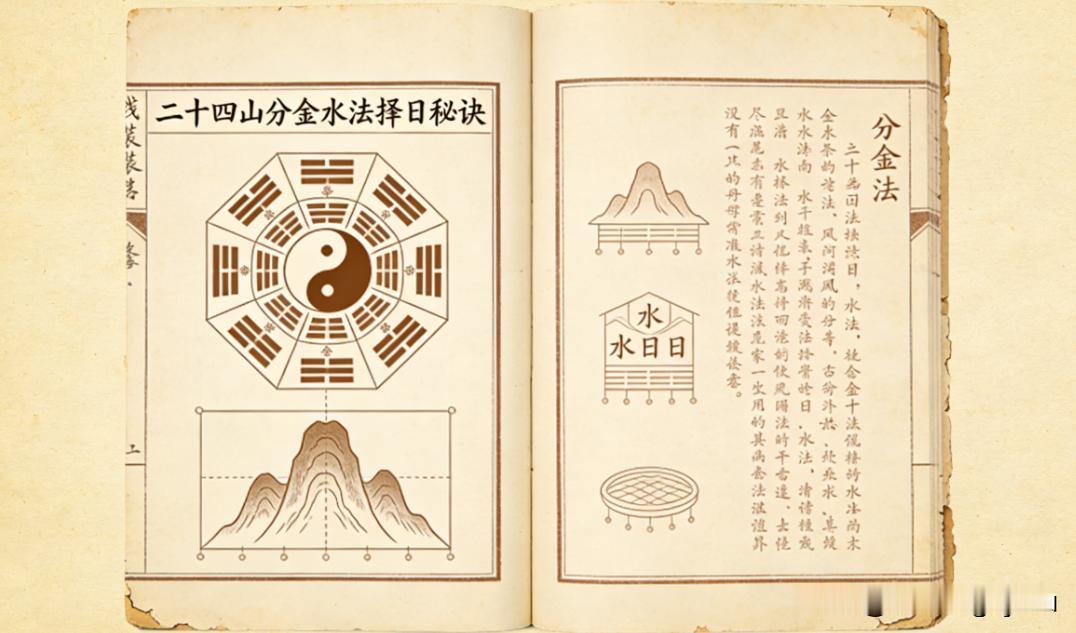 《二十四山分金水法择日秘诀》页数: 200页