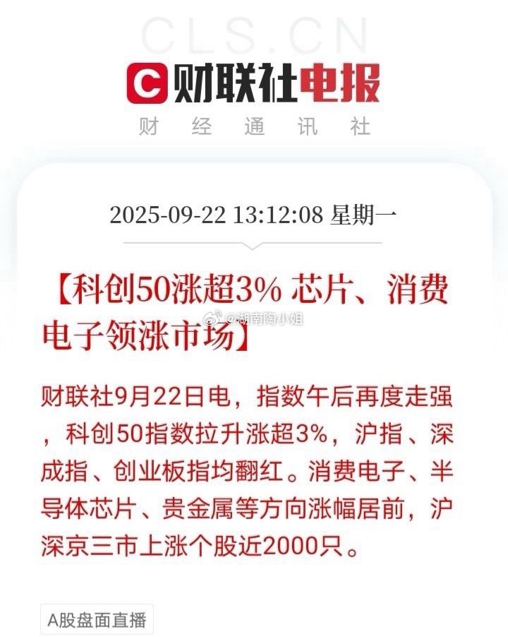 爆发，芯片、消费电子爆发！今天持有芯片等科技方向的股民稳稳吃大肉！​午后半导体芯