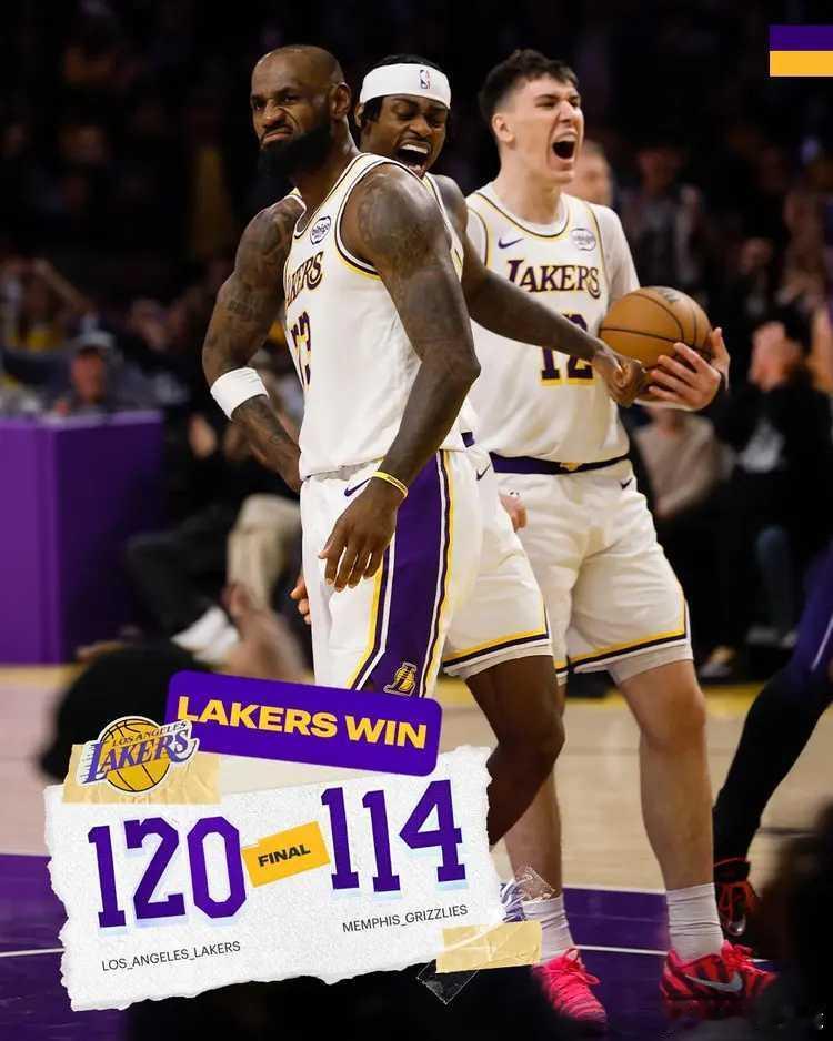 NBA常规赛继续进行，洛杉矶湖人队（22胜11负）拿到连胜。东契奇得到36分、9