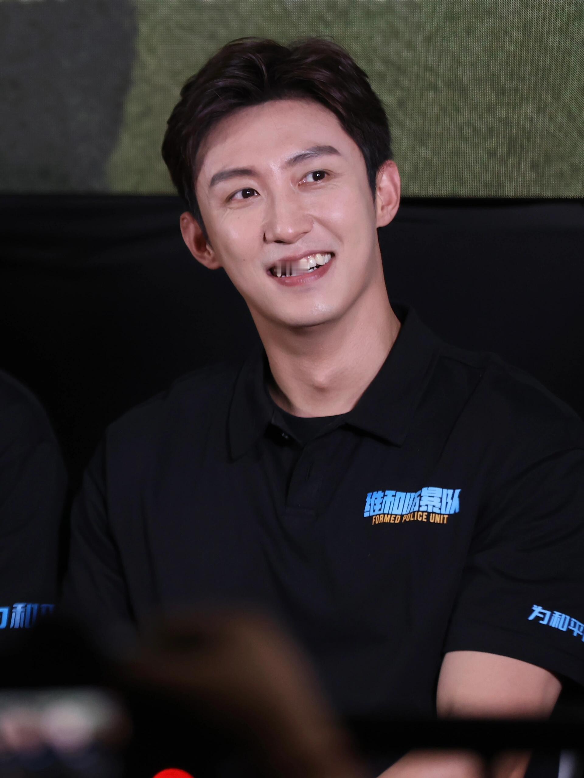 黄景瑜︱《维和防暴队》︱北京首映礼20240429首映礼现场媒体生图好生的图，生