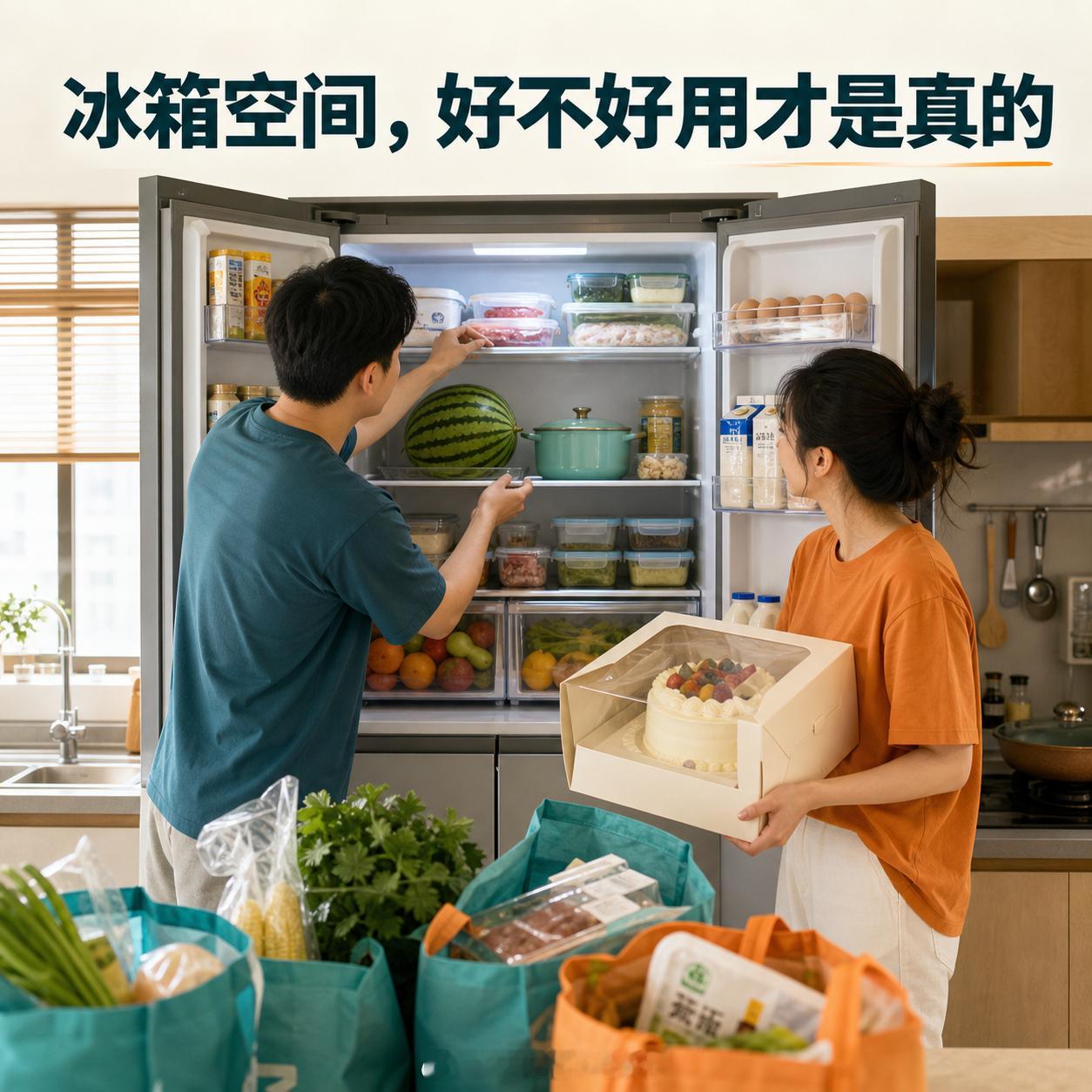 快算算你家的冰箱得房率  买冰箱这件事，越来越像买车了。一辆车长度超过5米，不代