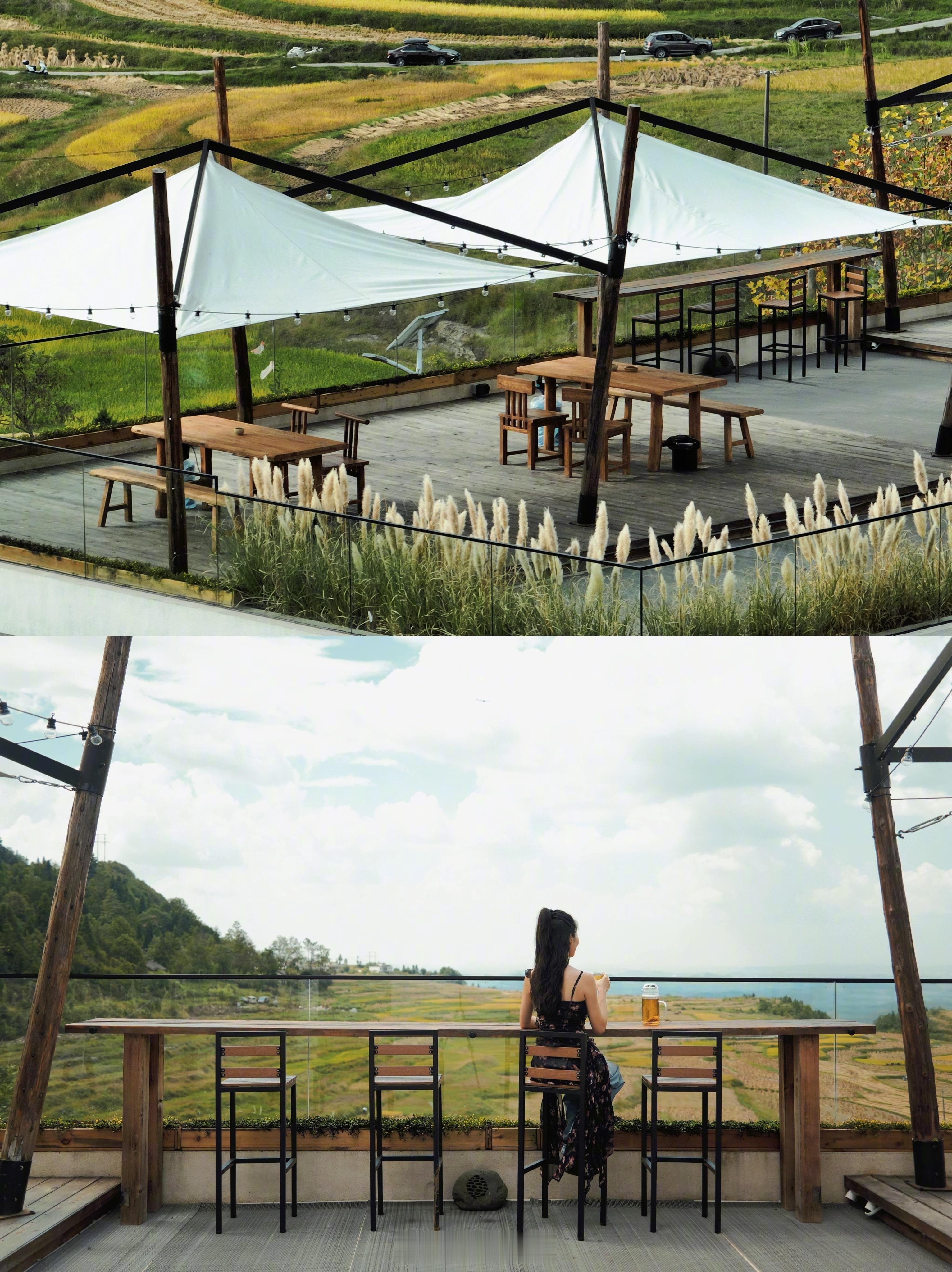 店名：不止·云栖地址：贵阳市花溪区时间：电话：收费：喝茶68元\位。②平常住宿4