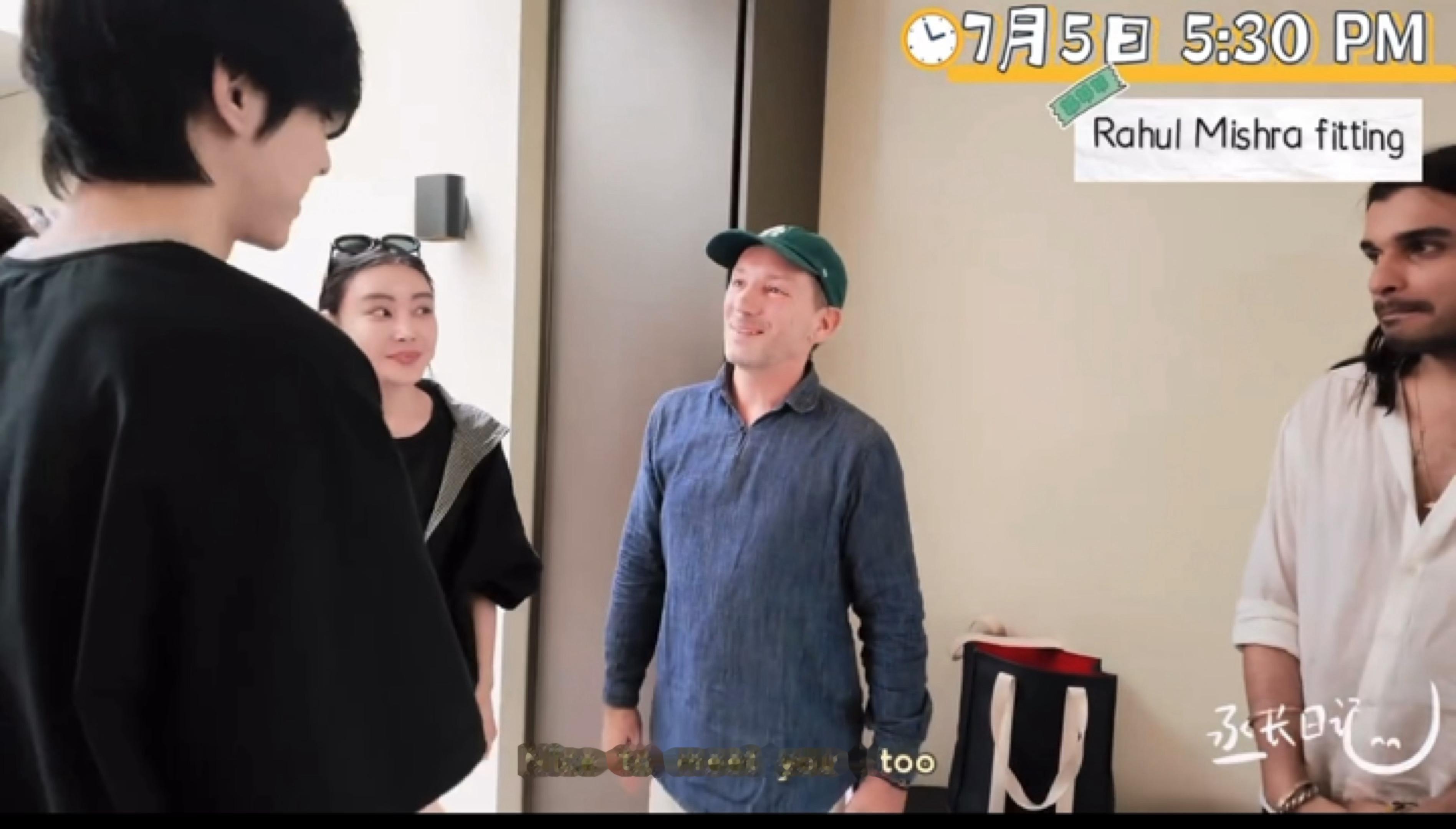 这个刘小铮咋那么可爱：nice to meet you too 