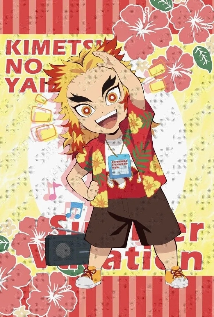 动漫春日企画壁纸次元新星计划 鬼灭之刃木槿花与九柱主题壁纸，很有夏天的味道了 