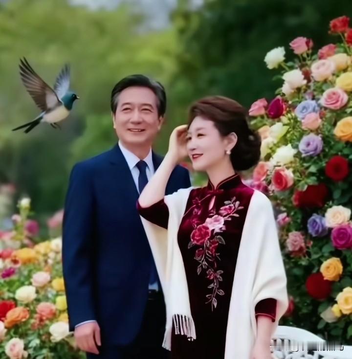 《春伴郎君》

文/范圣嘉
 
陶醉春风香染裙，
花间漫步伴郎君。
时光温润容闲