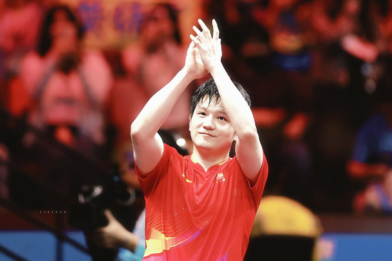 樊振东13年114个冠军，
这意味着他13年内平均
将近每一个半月就会获得一次冠