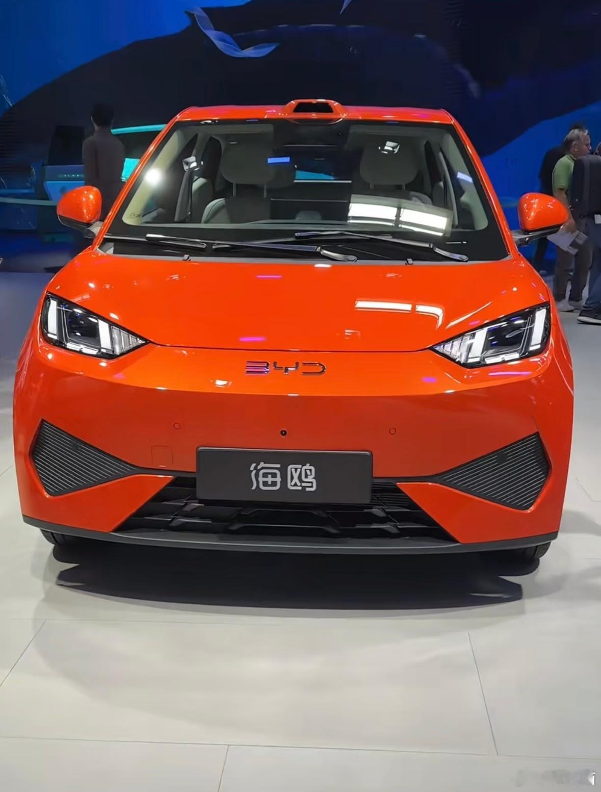 比亚迪新车官宣了，带激光雷达的海鸥，定价8万块钱左右，马上就上市发布了……