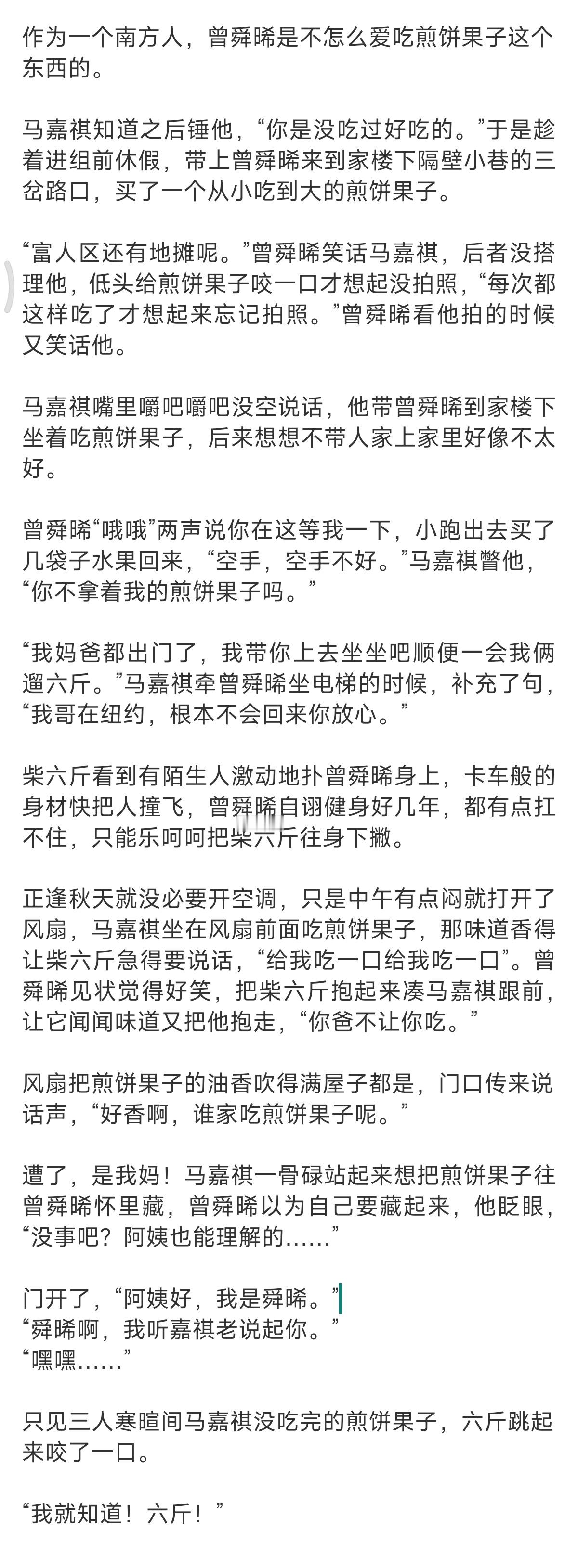 风扇 煎饼果子 舜祺 ​​​