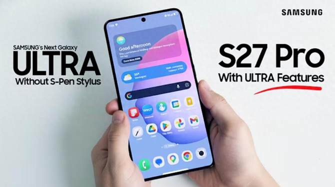 三星 Galaxy S27 Pro 将配备 5000mAh 电池,拥有 6.5 英寸屏幕