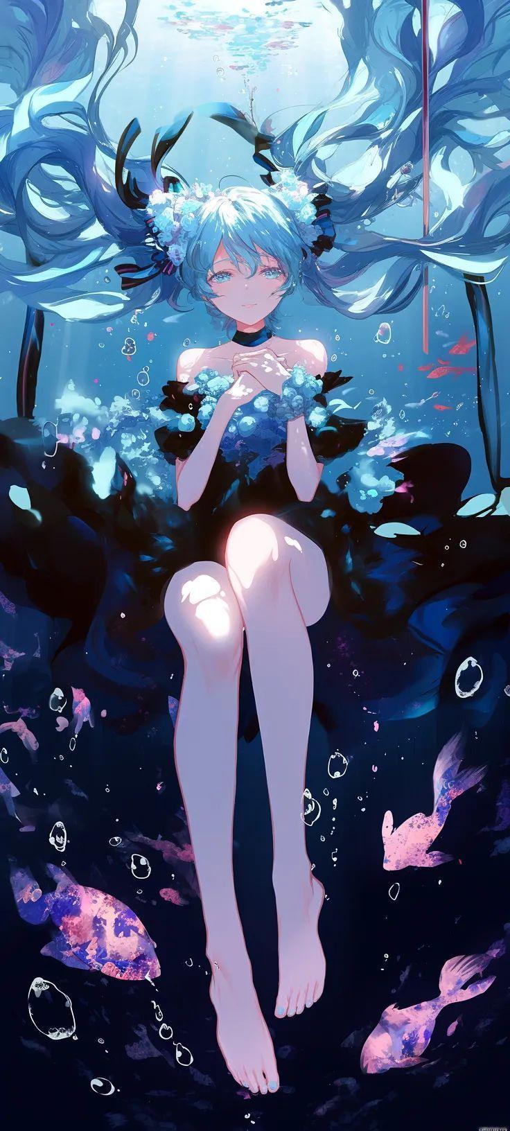 #动漫[超话]##漫视界企划##初音未来# 我追不上逝去的时光，也藏不住心底的忧