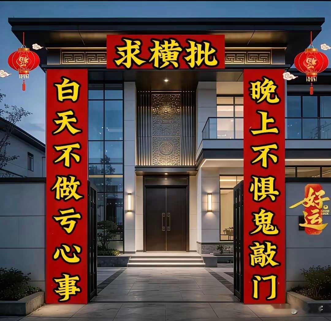 这对联看着很有门道，可惜没有霸气的横批，你想到了吗？