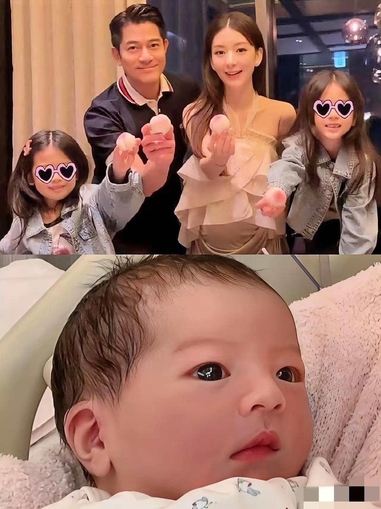 不夸张的说
​郭富城将来一定是香港最傲气的老丈人！
​一听到三胎生女的消息，笑不