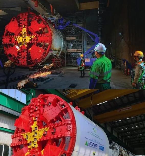 越南基建这回真要放大招了，十几台盾构机准备同步开工，地铁、高铁隧道全面推进，还要