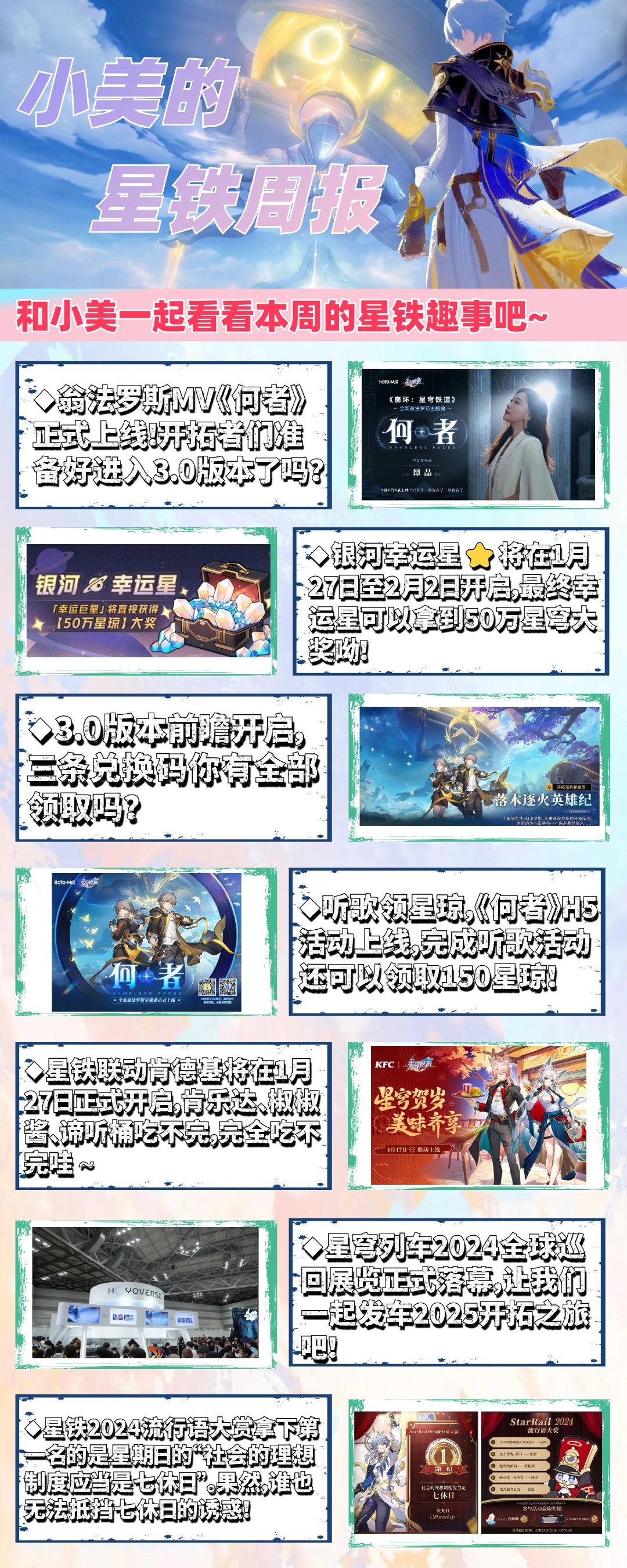 本周概览 | Overview of the Week一周时间，倏忽而过。开拓者