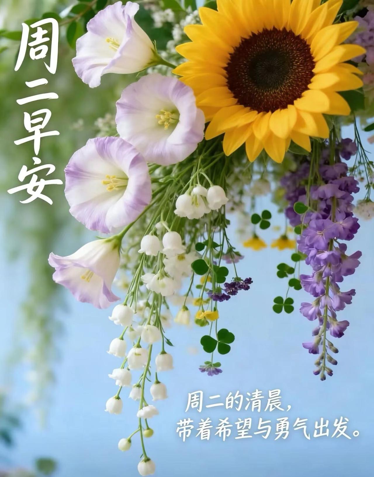生活没有样板，
当下就是最美的存在
热爱生活，
也会被生活所爱！
​早安！周二愉