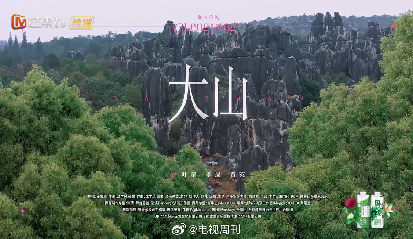 黄英[超话] 叶童李晟黄英从山里走出来那一幕大山童声合唱泪目了《大山》舞台，叶童