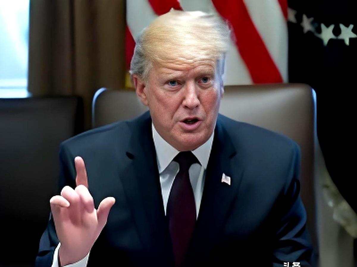 “早知道这么危险，我就不选了！”
4月26号，特朗普在发布会上，对着台下黑压压的