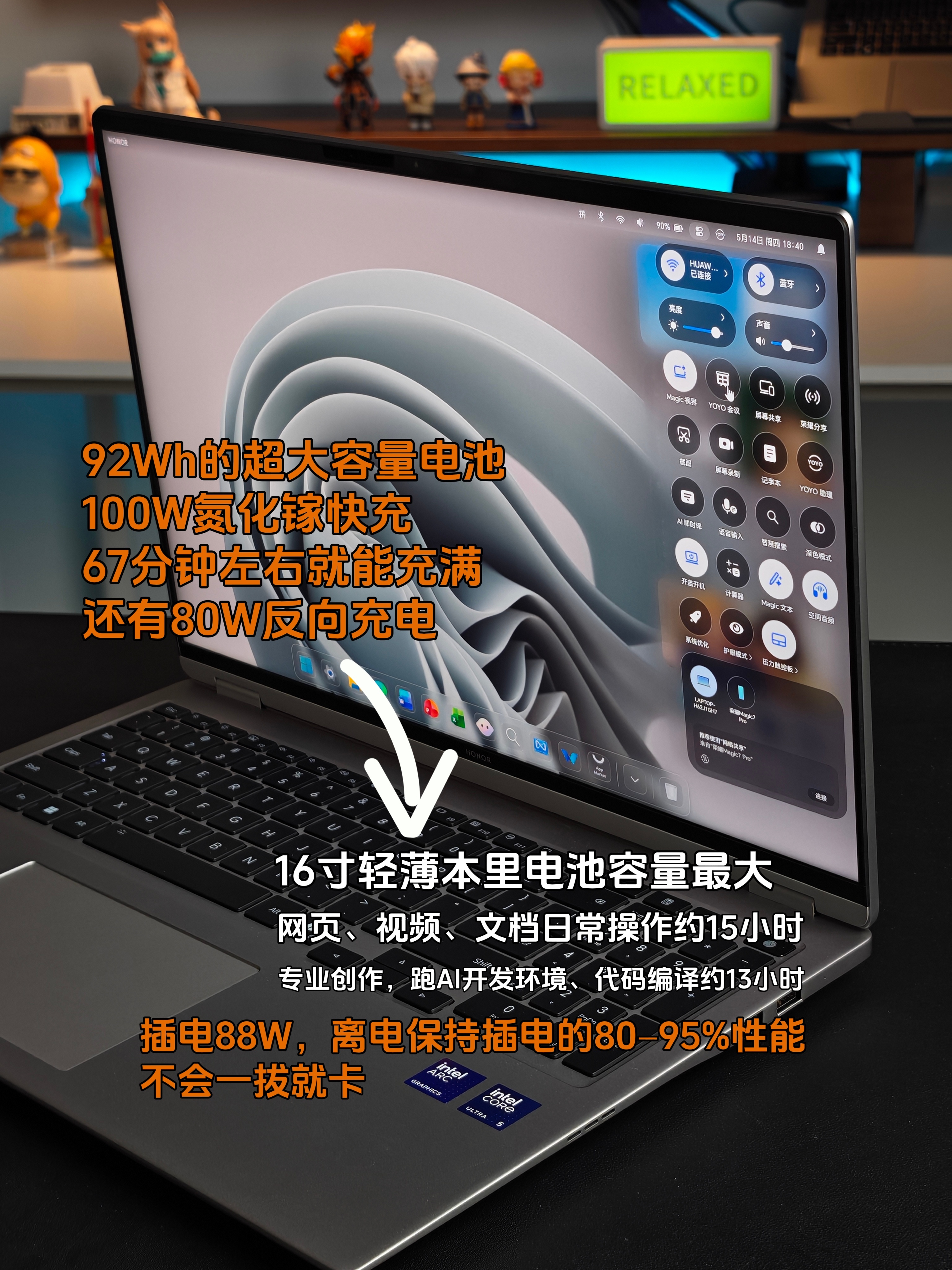 不想背砖头又想打3A大作？直接看这台荣耀Magic book Pro16 202