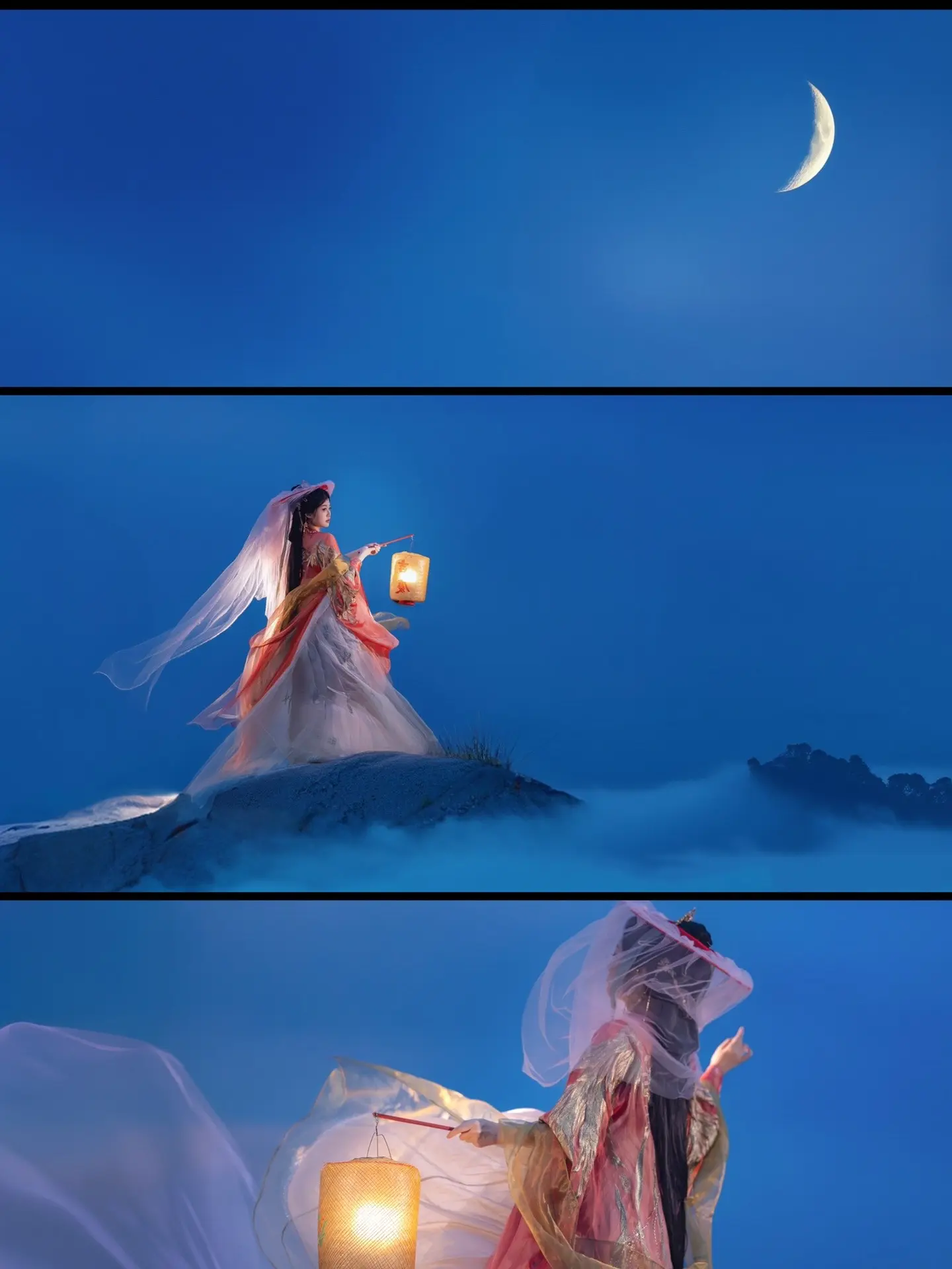 天上白玉京～带着客妹深夜爬山？