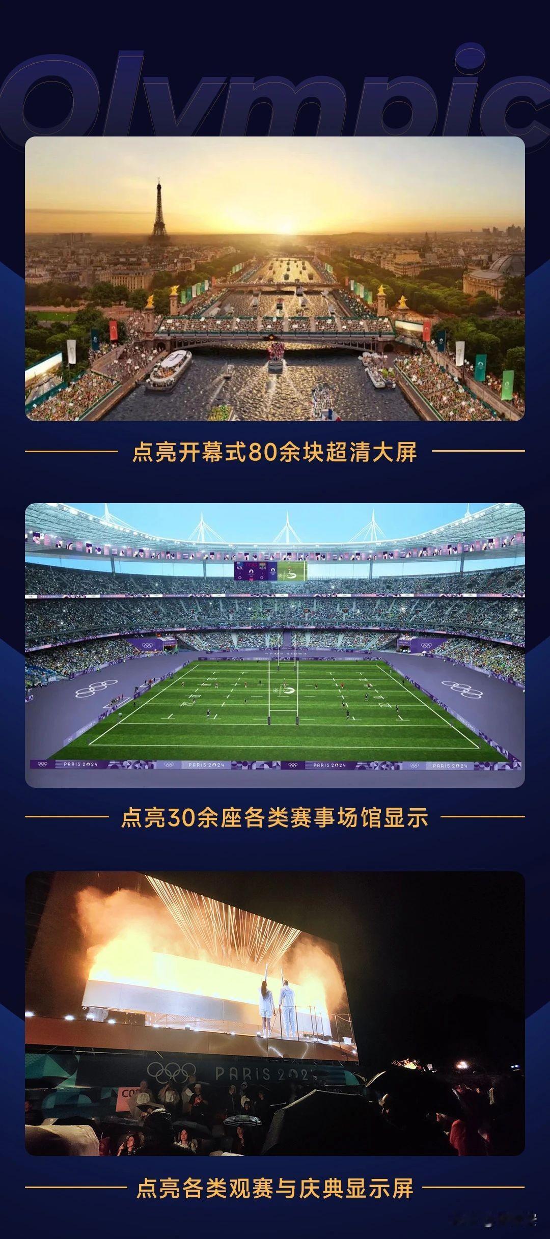 西安科技“点靓”巴黎奥运会！在刚刚开幕的2024年巴黎奥运会中，各类主运动场及观