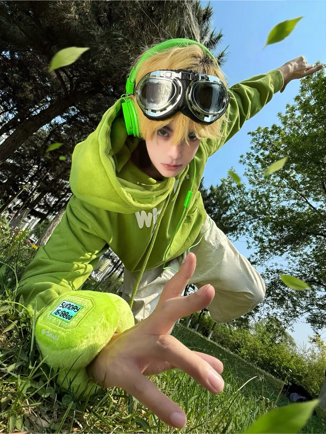 据说是美术生都喜欢的广角大透视姿势！