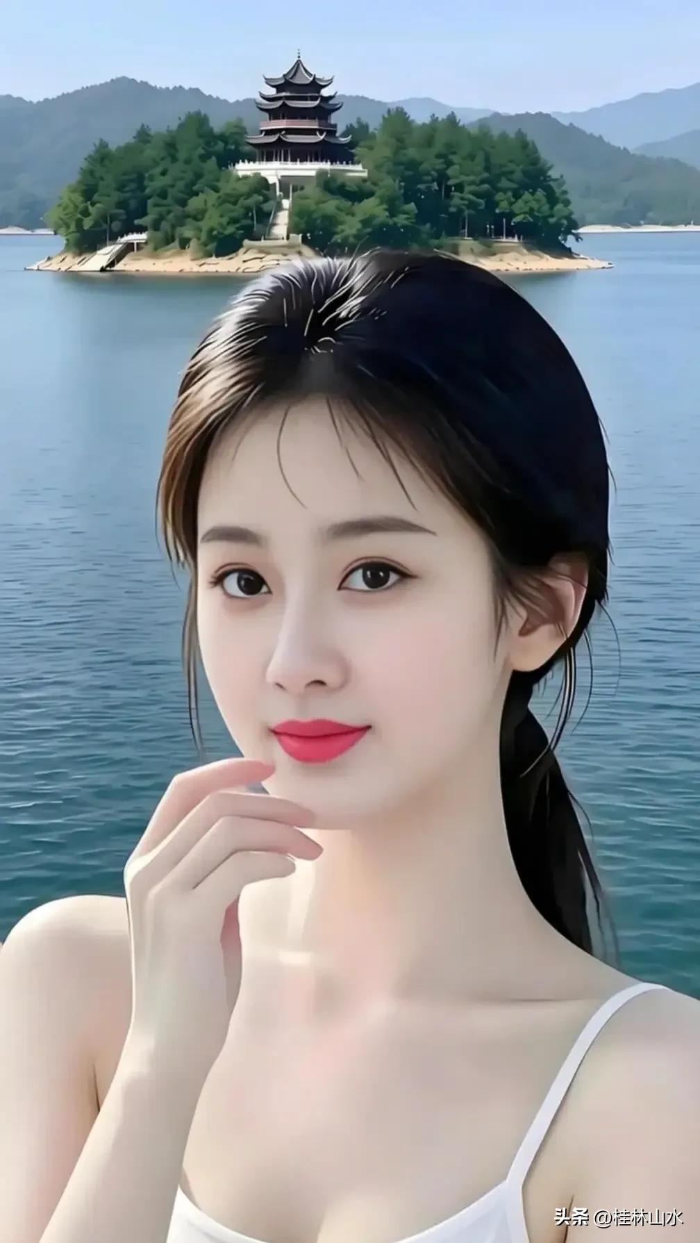 有没见过这么纯洁的女生