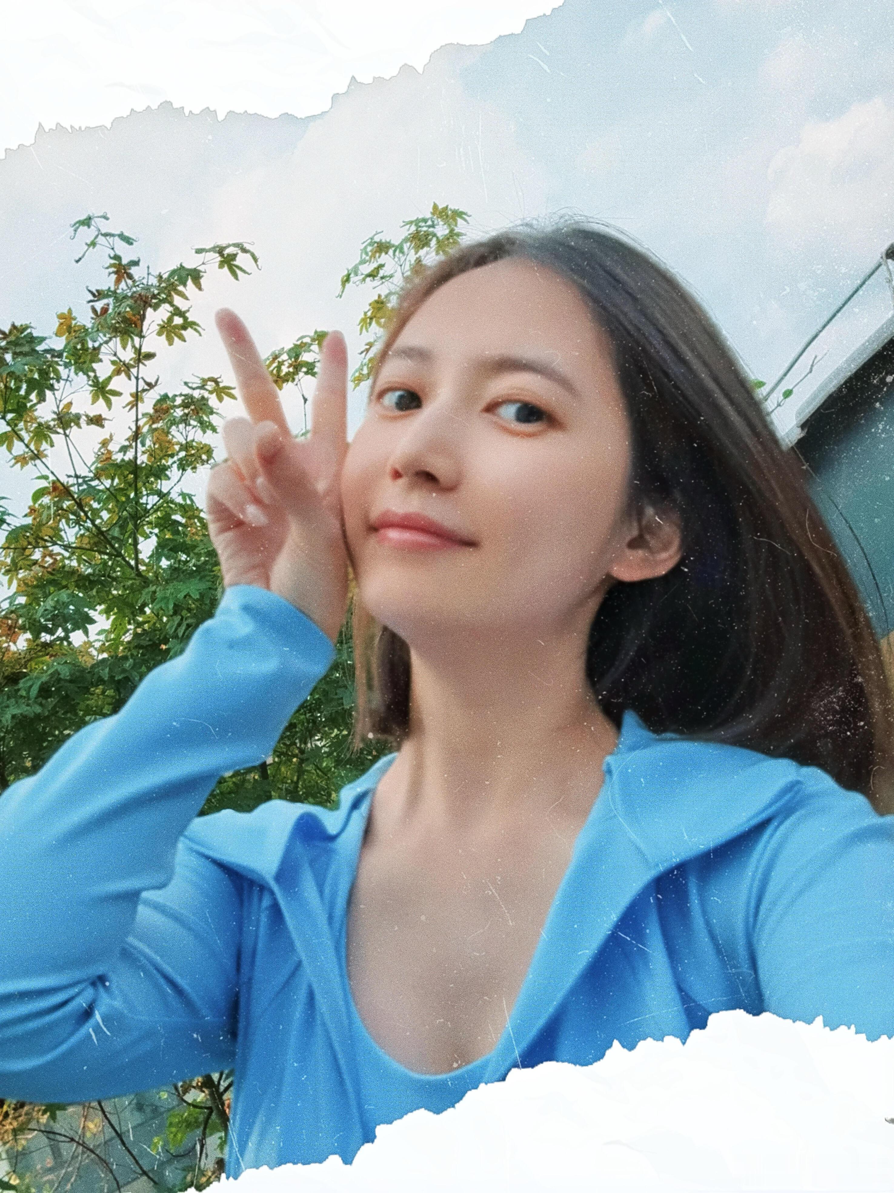 陈钰琪盛夏一抹蓝💙 