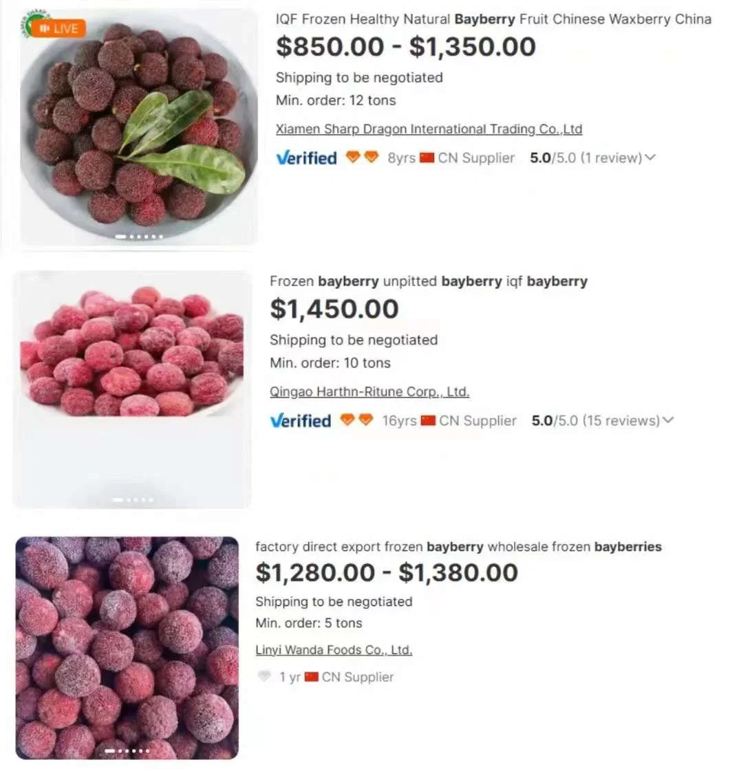 外贸产品真的太丰富了｜杨梅也可以出海了？