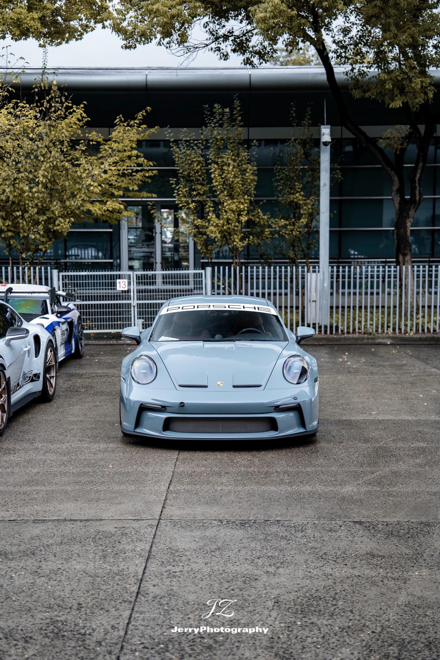Porsche 911 S/T.限量1963台的911，海岸蓝真的太漂亮了
