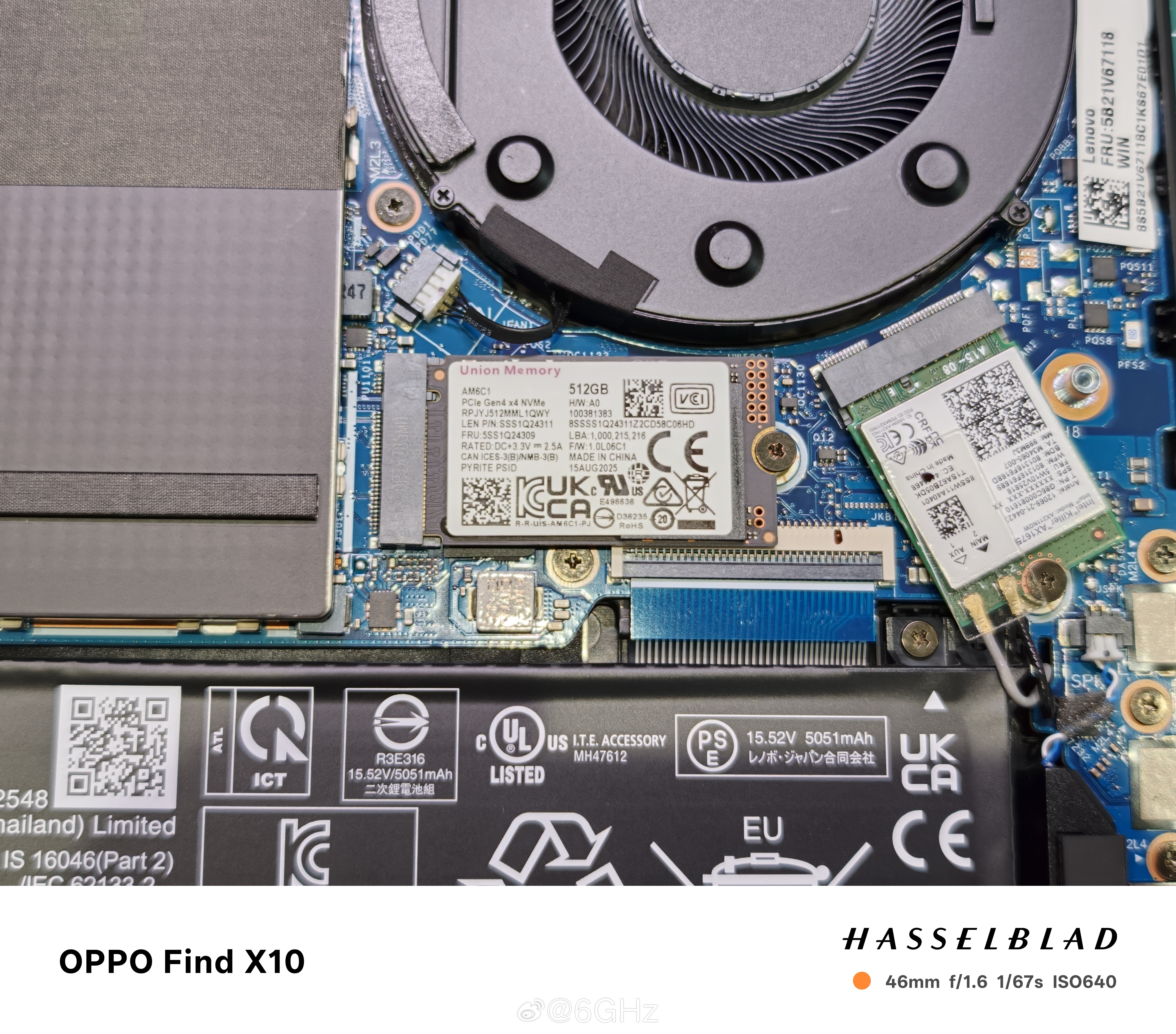 拯救者y7000x 零售机低配512GB硬盘用的是pcie4.0的am6c1高配
