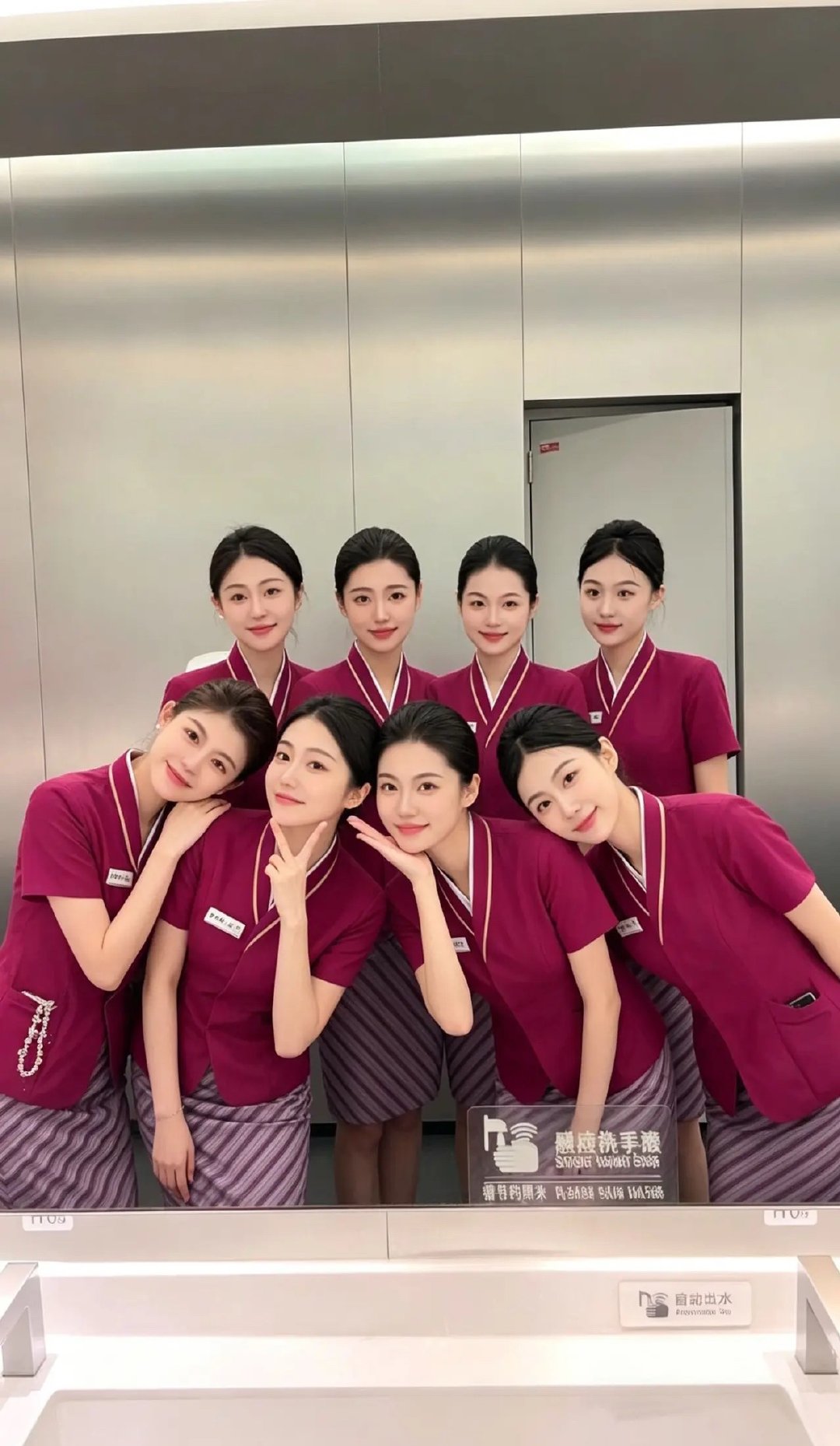 这八位新人空姐你们觉得谁最美？ 