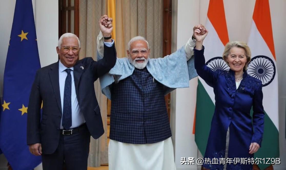 突发新闻：
经过近20年的谈判，印度和欧盟终于达成了一项具有里程碑意义的自由贸易