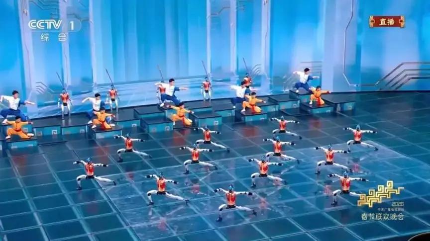 今年春晚上的机器人更耀眼了。去年只会扭扭秧歌，今年直接变武林高手了。蔡奶奶家那几