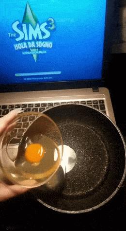 这电脑好啊，一局游戏两个荷包蛋