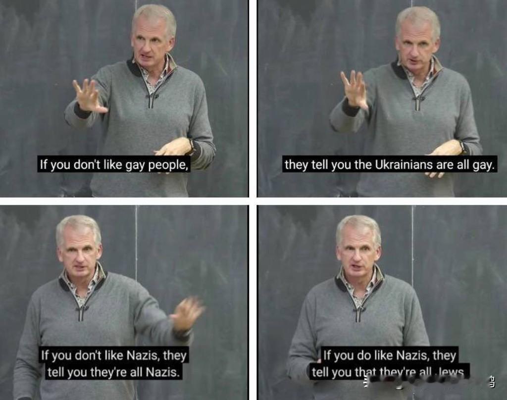 一名乌克兰犹太裔博主发帖抨击俄罗斯宣传
“你不喜欢纳粹，他们就说乌克兰人是纳粹”