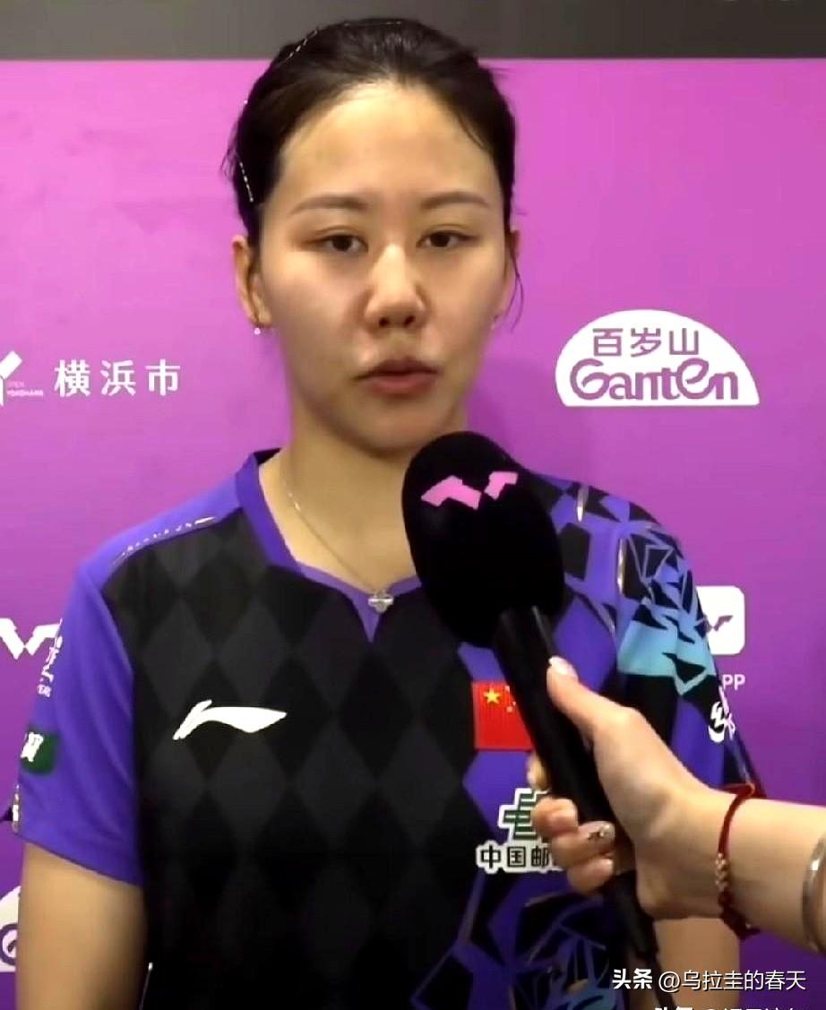 陈幸同3:0拿下金娜英，赛后却偏偏提到孙颖莎那场世锦赛对决，这一下就把话题点燃了