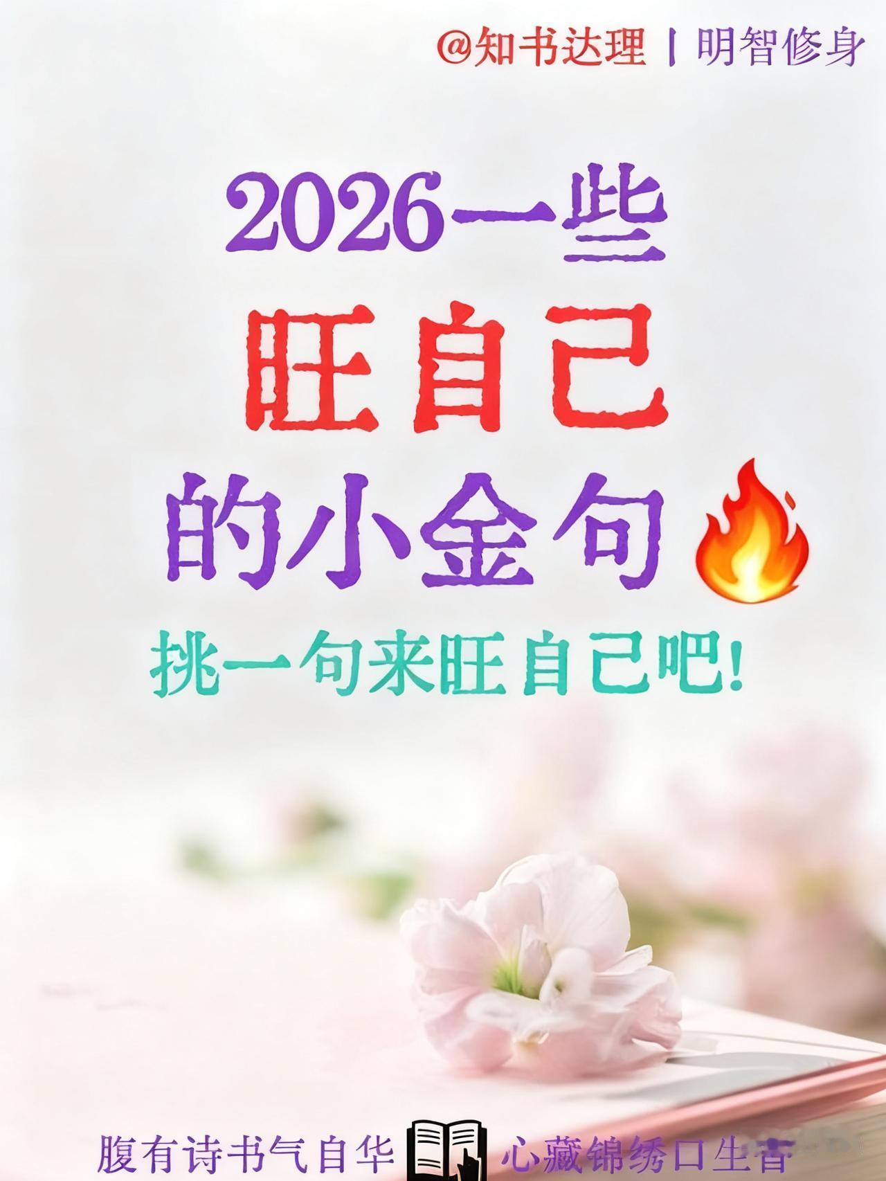 2026最戳心的人生金句，哪一句是你的真实写照？
人生是一场旅行，不在乎目的地，