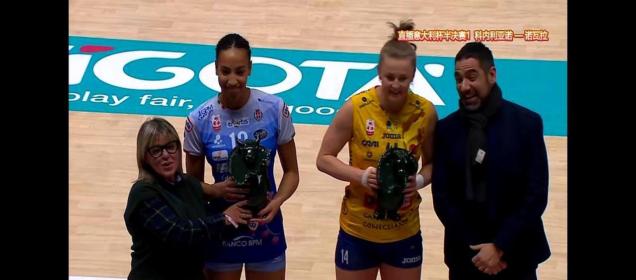 昨晚都灵，科内3:0把诺瓦拉按在地上摩擦，25-23、25-20、25-21，连