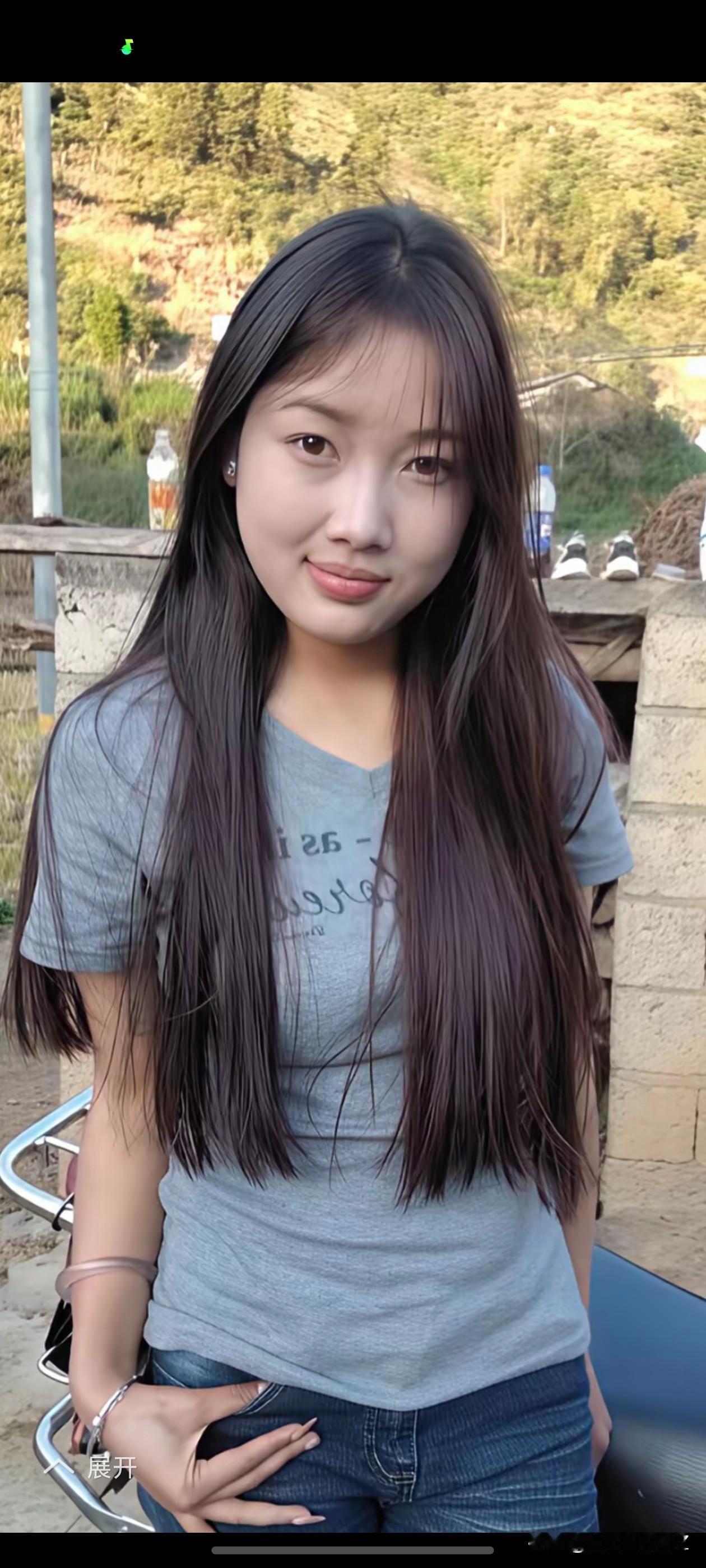 农村姑娘，接地气