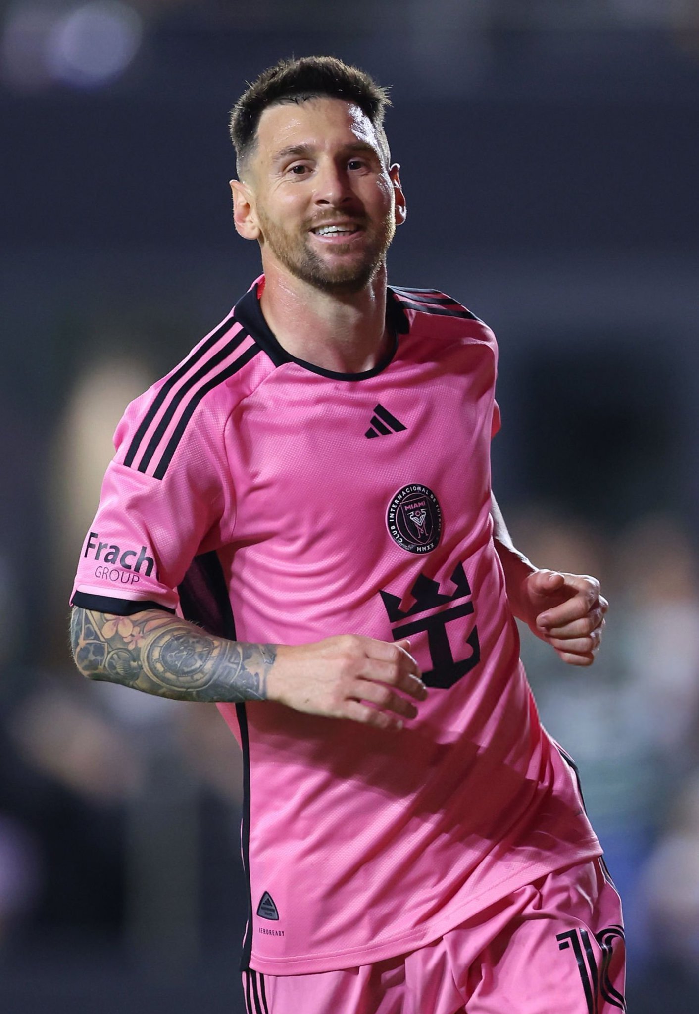 本赛季梅西缺席迈阿密国际的6场比赛，迈阿密国际仅取得1胜2平3负的战绩自加盟迈阿